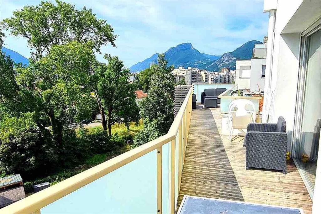 Grand Appartement Avec Vue Magnifique - Vercors - Une Experience Unique - Wifi Gratuit Grenoble Luaran gambar