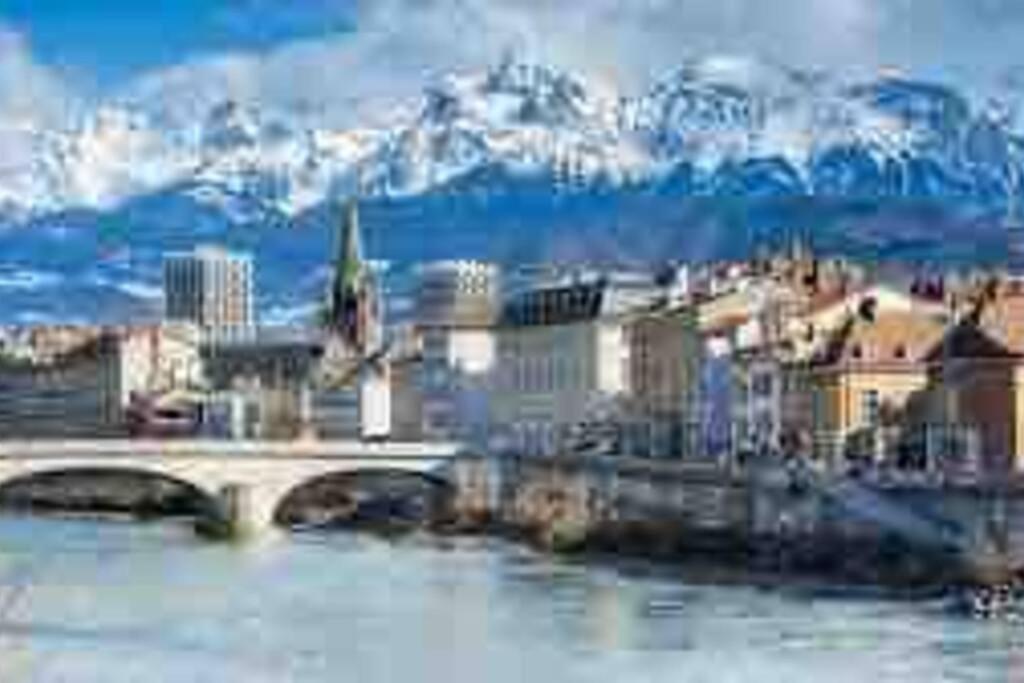 Grand Appartement Avec Vue Magnifique - Vercors - Une Experience Unique - Wifi Gratuit Grenoble Luaran gambar